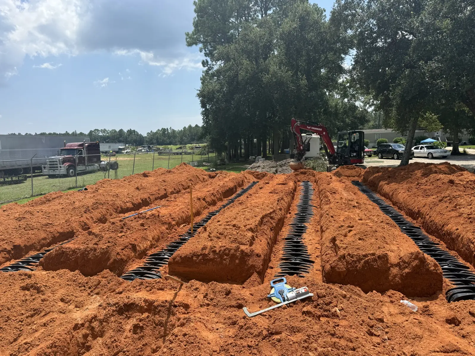 Septic service work in Conecuh County, Alabama