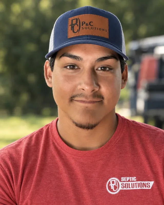 Angel Meza, Septic Technician at P&C Septic Solutions