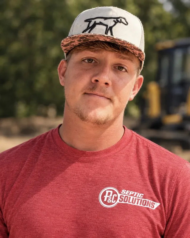 Cameron Roberson, Septic Technician at P&C Septic Solutions